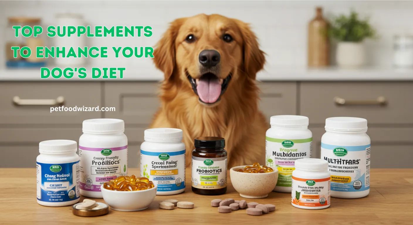 Top Supplements to Enhance Your Dog's Diet