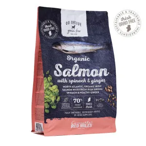 Go Native Organic Salmon with Spinach & Ginger