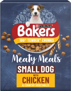 Bakers Adult Small Breed Meaty Meals Chicken