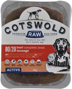 Cotswold Raw Active Beef Sausages