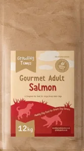 Growling Tums Gourmet Adult Large Breed Salmon