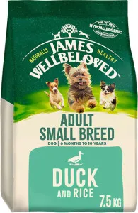 James Wellbeloved Duck & Rice Small Breed