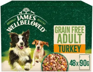 James Wellbeloved Grain Free Turkey in Gravy Adult