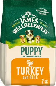 James Wellbeloved Turkey & Rice Puppy