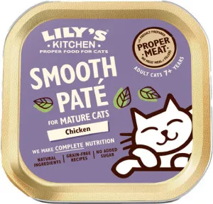 Lily's Kitchen Smooth Chicken Pate for Mature Cats