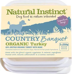 Natural Instinct Country Banquet Organic Turkey