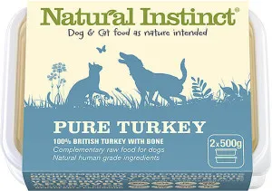 Natural Instinct Dog Feast Turkey Dinner