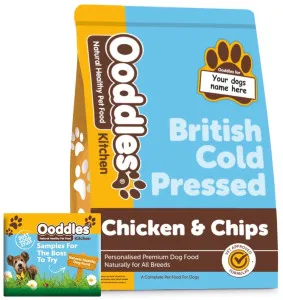 Ooddles Kitchen Chicken & Chips Cold Pressed