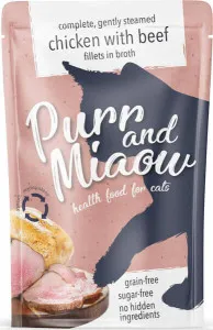 Purr and Miaow Chicken with Beef fillets