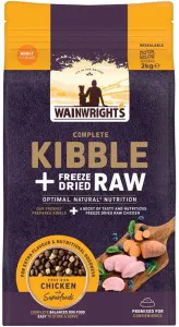 Wainwrights Kibble + Freeze Dried Raw Adult Chicken
