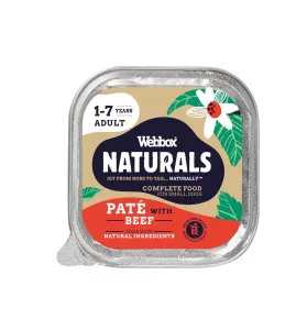 Webbox Naturals Adult Beef Pate